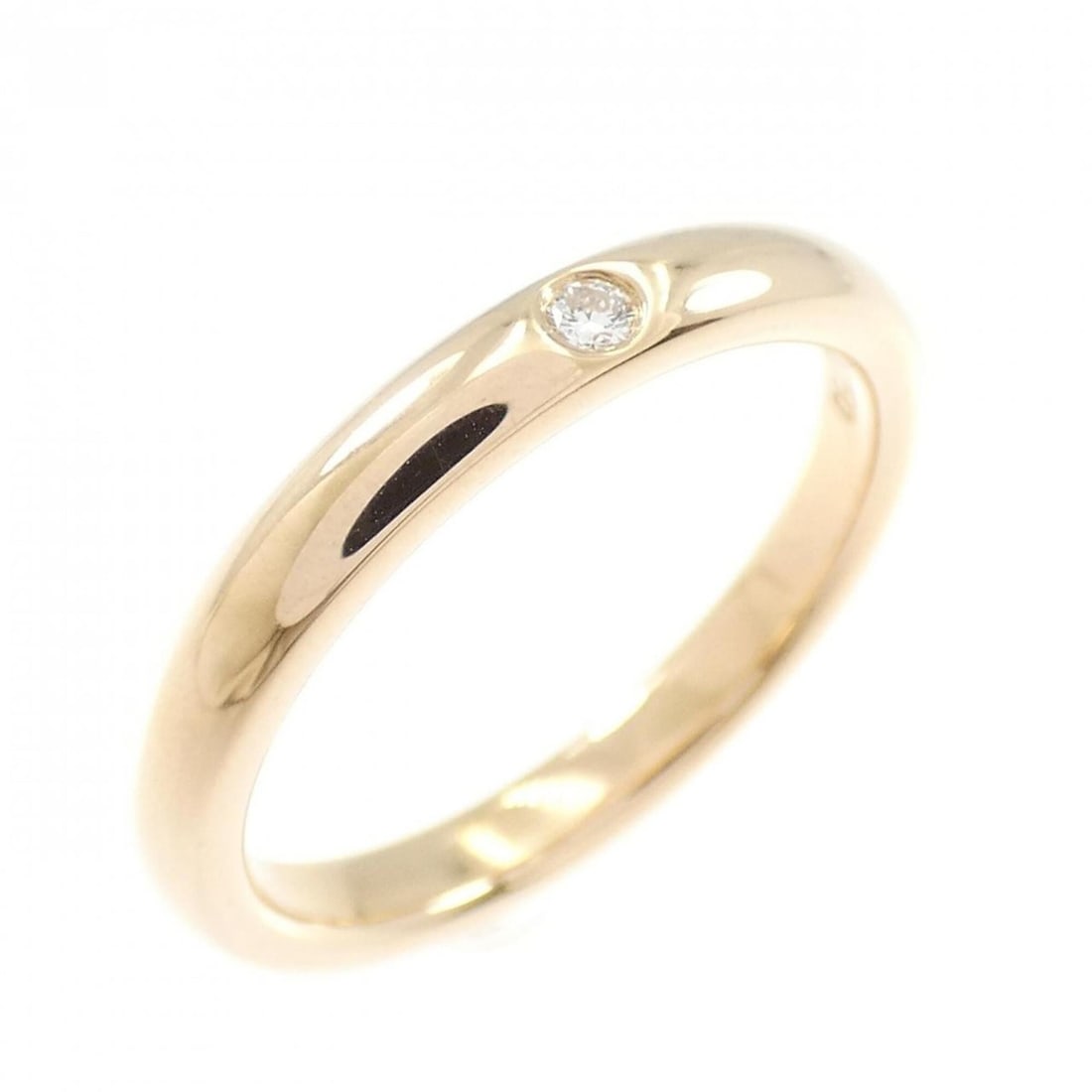 Tiffany Band Ring: --- Catalog ---Category: SizeJP Size: 11.5US Size: 6Category: DesignType: Band ringStone: DiamondGender: WomenMaterial: Pink gold (18K)Category: GeneralBrand: Tiffany--- Item List ---Section: