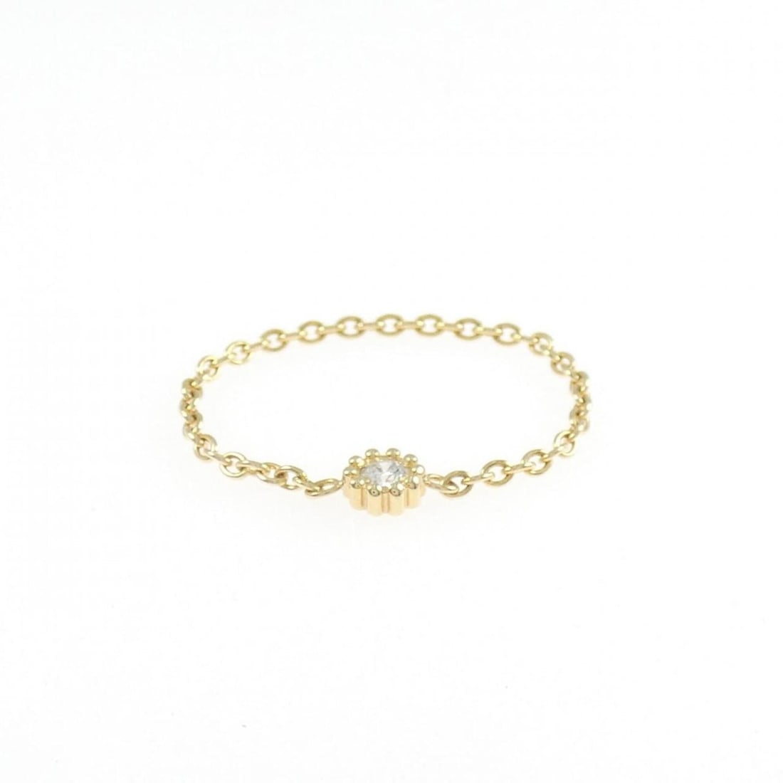 Christian Dior Mimi Rose Ring: --- Catalog ---Category: SizeUS Size: 7Brand Size: 54Category: DesignType: Band ringColor: Yellow goldStone: DiamondGender: WomenMaterial: Yellow gold (18K)Category: GeneralMPN: JMRO95001_0000Brand:
