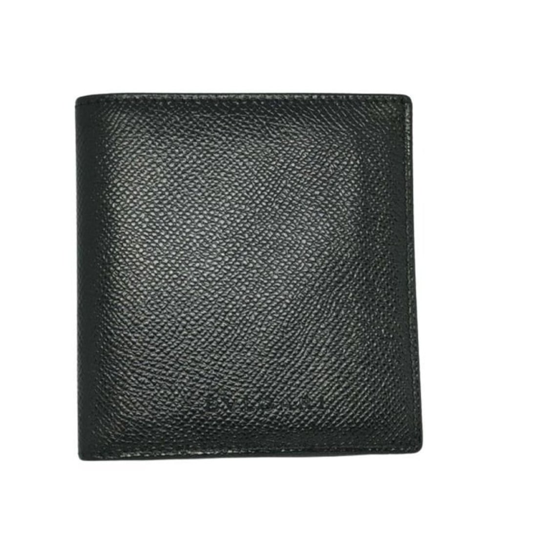 BVLGARI Bi-fold Wallet, Black Leather, Men's: --- Catalog ---Category: SizeSize (HxWxD): 10cm x 9.3cm x 1.9cm / 3.93'' x 3.66'' x 0.74''Category: DesignType: Wallet (bi-fold)Color: BlackGender: MenMaterial: Leather Category: GeneralBrand: