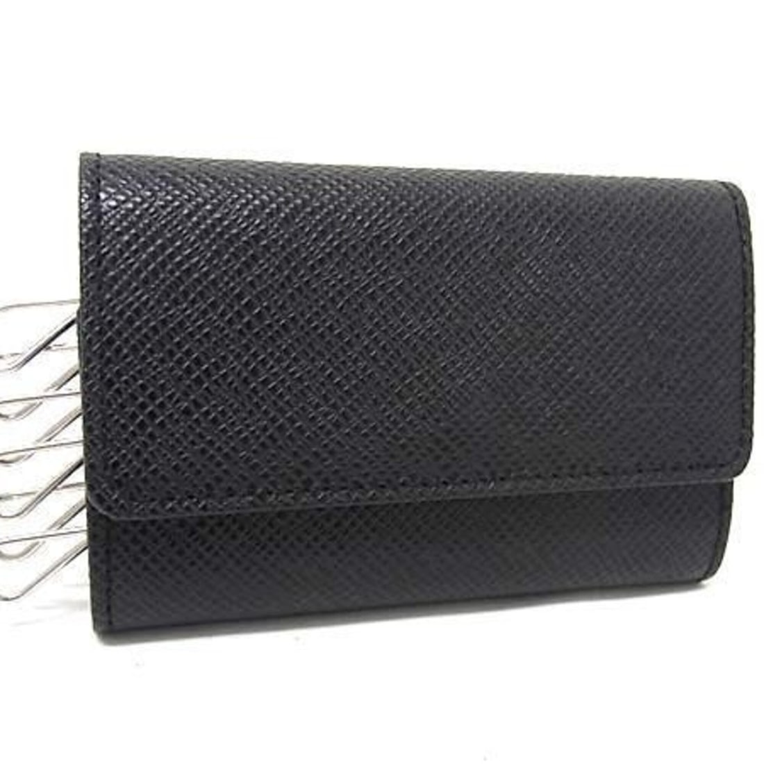 LOUIS VUITTON Taiga Multicles 6 Key Case M30532 Ardoise Leather Men's 6-Key: --- Catalog ---Category: DesignType: KeycaseColor: ArdoiseGender: MenMaterial: Leather Category: GeneralBrand: Louis VuittonCountry of Origin: SpainCategory: Physical PropertiesSize (HxWxD): 7cm x 10.