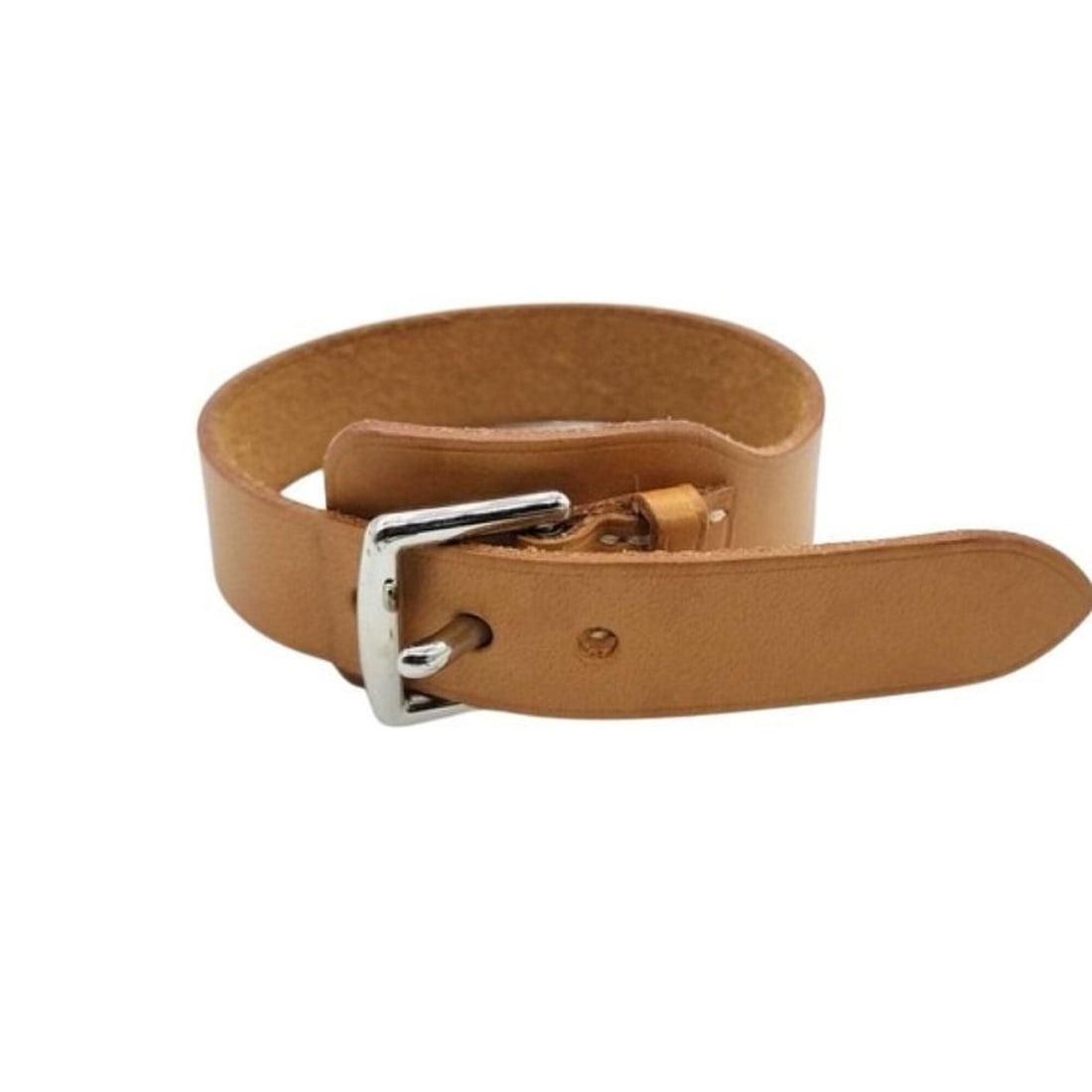 HERMES Etriviere Bracelet, Brown Leather, Women's (1 of 20)