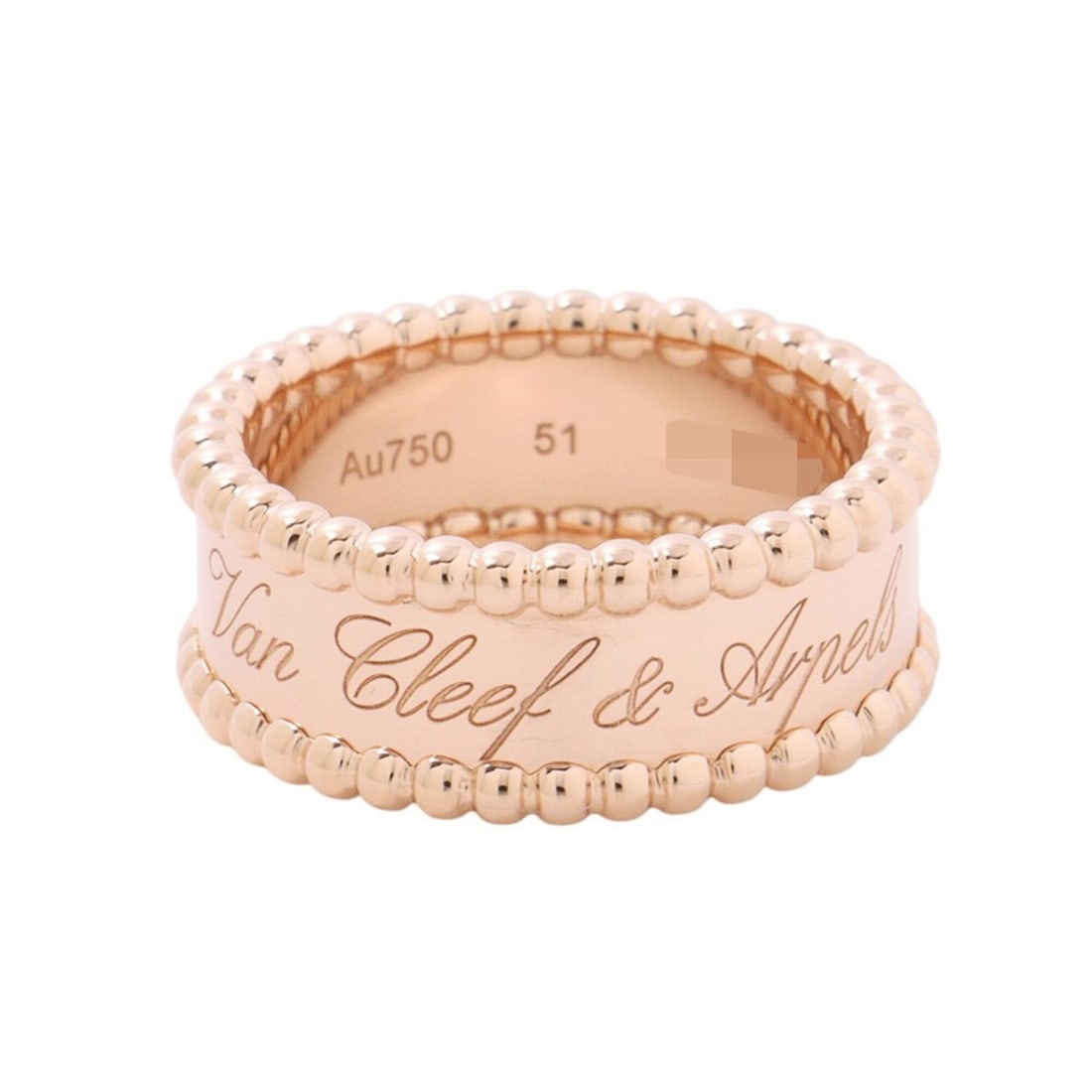 Van Cleef & Arpels Perlee Signature Ring, 18K Pink Gold, Size 51, VCARN32400.: --- Catalog ---Category: SizeJP Size: 11US Size: 6Category: DesignColor: Pink goldGender: WomenMaterial: Pink gold (18K)Category: GeneralMPN: VCARN32451/VCARN32400Brand: Van Cleef & Arpels--- Item Lis