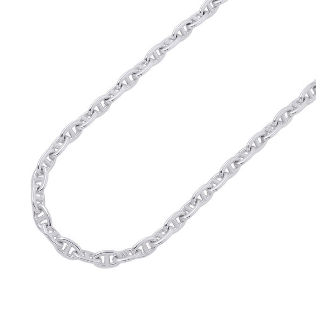 Hermes Chaine d'Ancre MM Necklace, 39 links, SV925 Silver. (1 of 10)