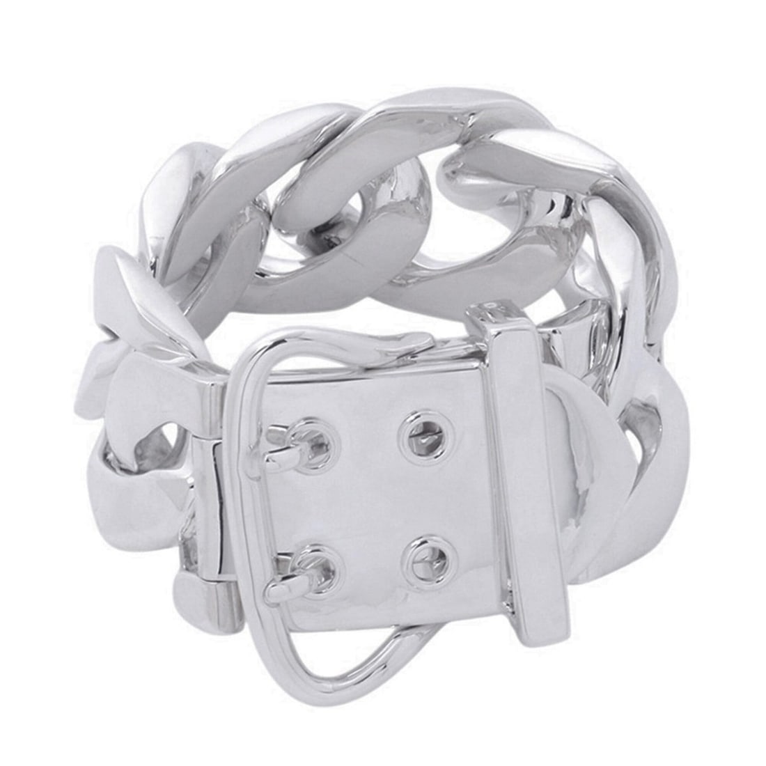 Hermes Bracelet Boucles Sellier TGM SV925 Silver HERMES: --- Catalog ---Category: SizeLength: 23.5cm / 9.25''Category: DesignType: Charm braceletColor: SilverGender: WomenMaterial: Silver 925Category: GeneralBrand: Hermes--- Item List ---Section: