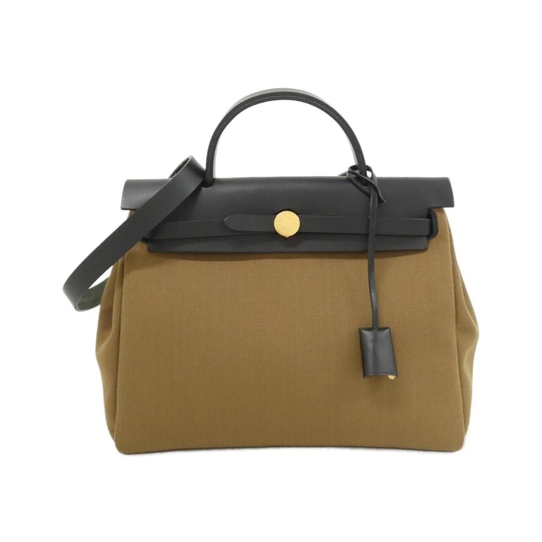 Hermes Air Zip 078971CC Handbag: --- Catalog ---Category: SizeSize (HxWxD): 25cm x 30cm x 10cm / 9.84'' x 11.81'' x 3.93''Category: DesignType: Handbag, PouchColor: Alezan, BlackGender: WomenHardware Color: GoldCategory: GeneralMPN: