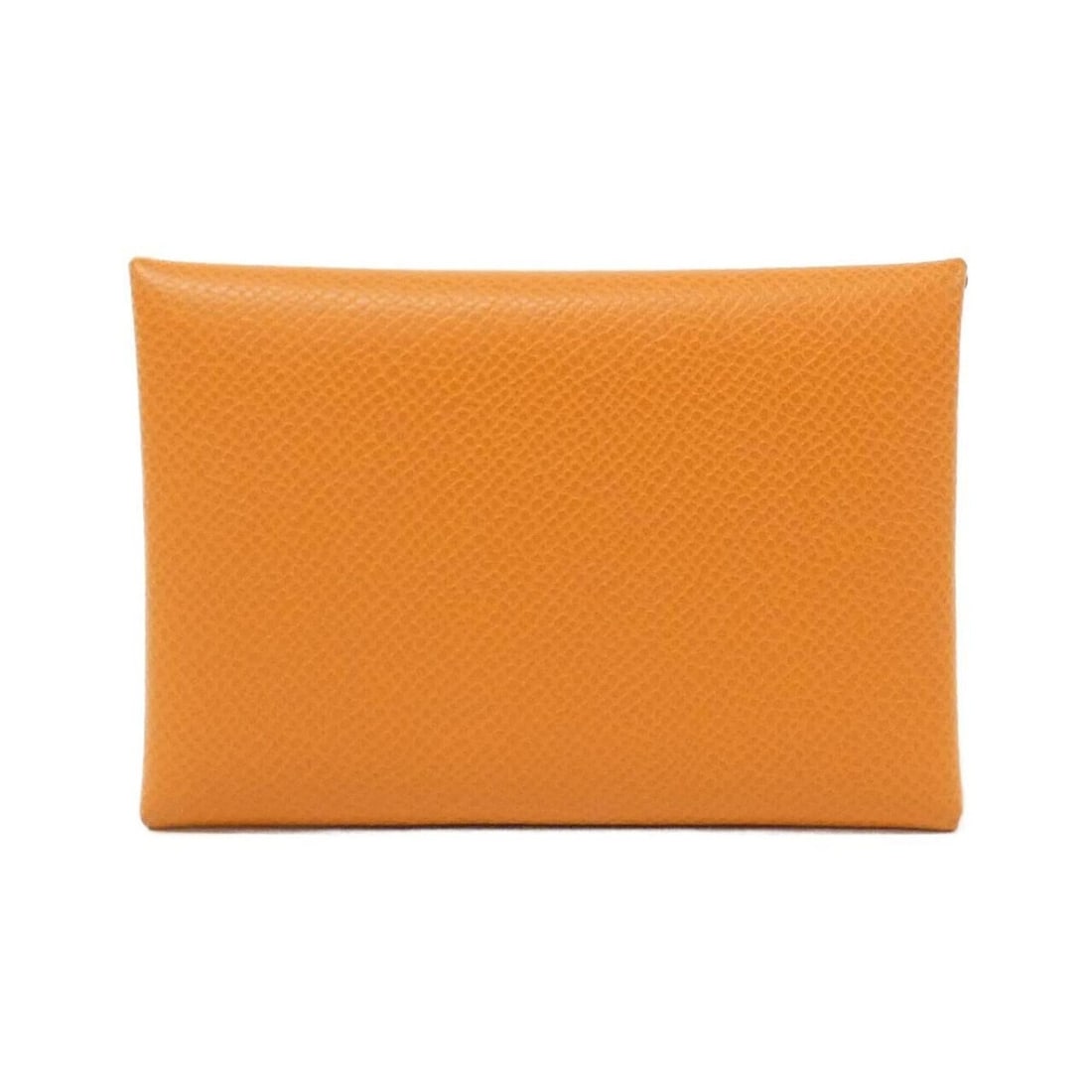 Hermes Calvi Duo 083035CK Wallet/Coin Case: --- Catalog ---Category: SizeSize (HxWxD): 7cm x 10.5cm x 1.5cm / 2.75'' x 4.13'' x 0.59''Category: DesignType: Coin purse/coin caseColor: OrangeGender: Women,MenMaterial: Epsom leather Category: