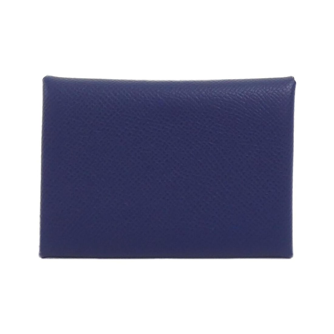 Hermes Calvi Duo Verso 083036CK Wallet/Coin Case: --- Catalog ---Category: SizeSize (HxWxD): 7cm x 11cm x 1.5cm / 2.75'' x 4.33'' x 0.59''Category: DesignType: Coin purse/coin caseColor: Bleu SaphirGender: Women,MenMaterial: Epsom leather Category: