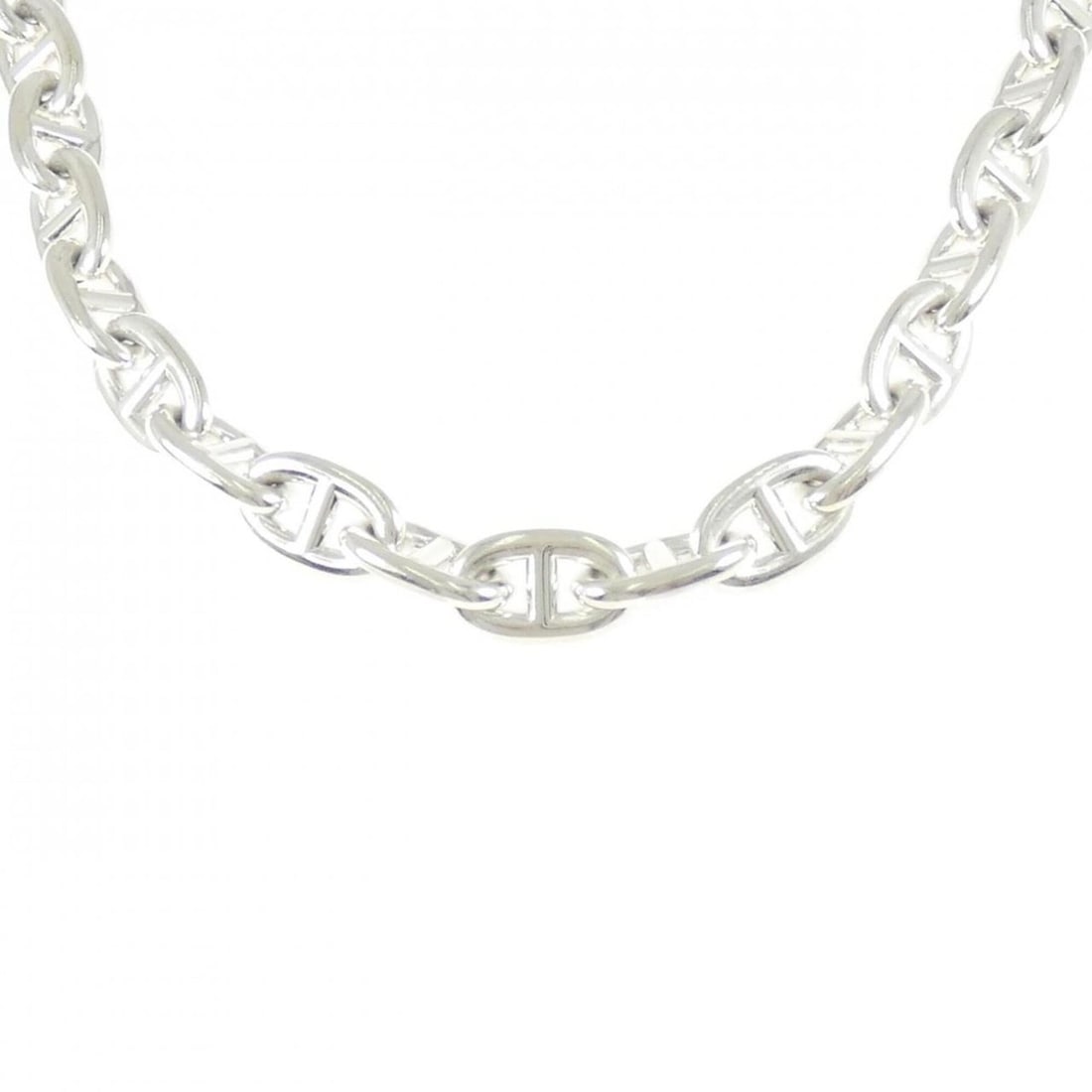 Hermes Hermès Chaine d'Ancre MM Necklace: --- Catalog ---Category: SizeNeck Circumference: 43 cm / 16.92''Category: DesignGender: WomenMaterial: Silver 925Necklace Type: NecklaceCategory: GeneralMPN: H101262B 00Brand: Hermes--- Item List ---S