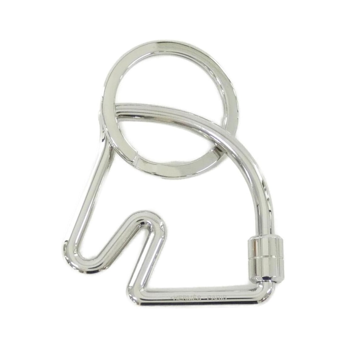 Hermes Cheval 077216FJ Keyring: --- Catalog ---Category: DesignType: KeyringColor: SilverGender: WomenMaterial: Stainless steelCategory: GeneralMPN: 077216FJBrand: Hermes--- Item List ---Section: ConditionRanking: Rank A Used - A