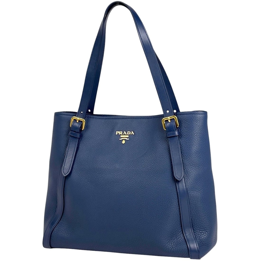 Prada PRADA Tote Bag Leather Blue 1BG064 Women's: --- Catalog ---Category: SizeSize (HxWxD): 30cm x 34cm x 15cm / 11.81'' x 13.38'' x 5.9''Category: DesignType: Tote bagColor: BlueGender: WomenMaterial: Leather Category: GeneralBrand: Prada--- Item L