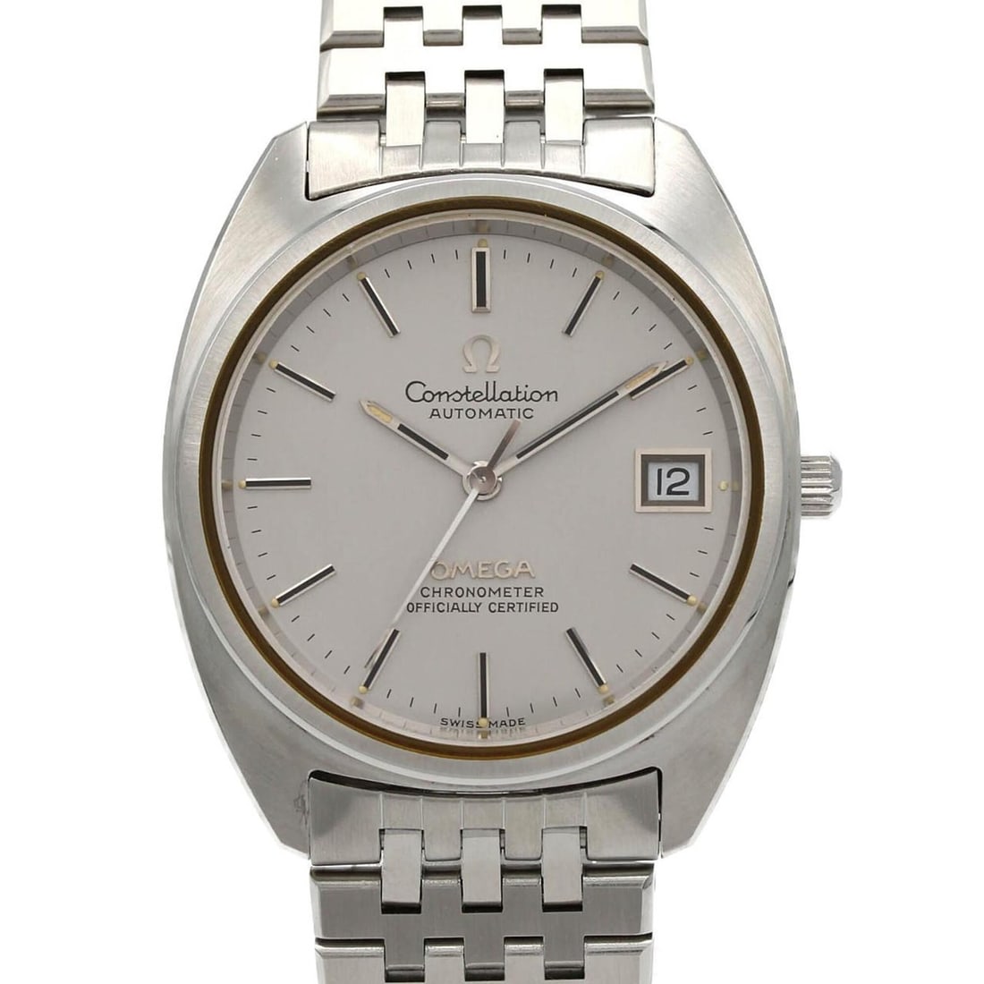 Omega Constellation Chronometer ST168.0056 Stainless Steel Automatic Watch: --- Catalog ---Category: SizeWrist Size: 18cm / 7.08''Case Diameter: 35mm / 1.38''Category: DesignType: WristwatchGender: MenColor (Dial): SilverMaterial (Band): Stainless steelMaterial (Case): Stainl