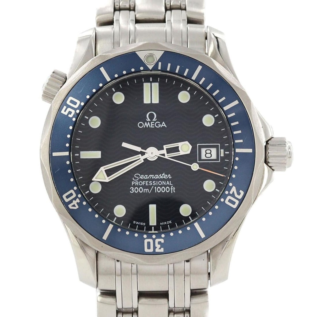 Omega Seamaster Professional 2561.80 Stainless Steel Quartz Watch: --- Catalog ---Category: SizeWrist Size: 17cm / 6.69''Case Diameter: 36mm / 1.42''Category: DesignType: WristwatchGender: MenColor (Dial): BlueMaterial (Band): Stainless steelMaterial (Case): Stainles