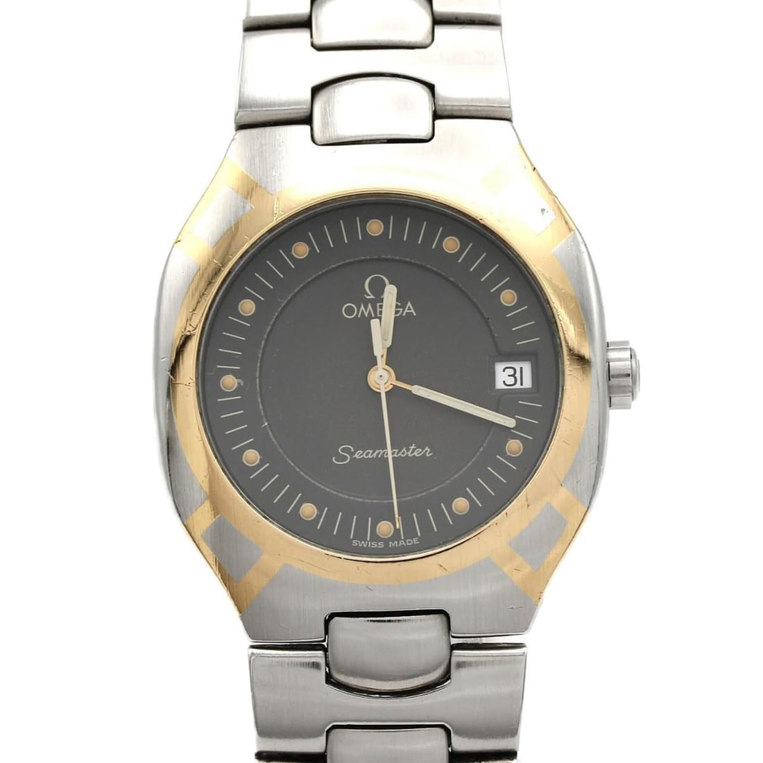 Omega Seamaster Polaris Two-Tone 2510.40 SSxYG Quartz Watch (1 of 12)