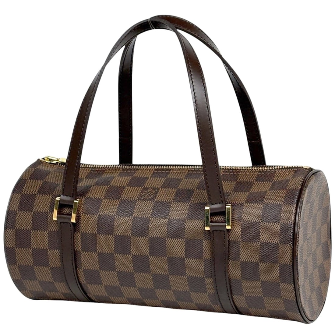 Louis Vuitton Papillon 26 handbag, barrel-shaped, Damier pattern, brown, N51304, women's.: --- Catalog ---Category: SizeSize (HxWxD): 13.5cm x 27cm x 13.5cm / 5.31'' x 10.62'' x 5.31''Category: DesignType: HandbagColor: Brown, Damier CanvasGender: WomenMaterial: Damier Canvas Category: Gene