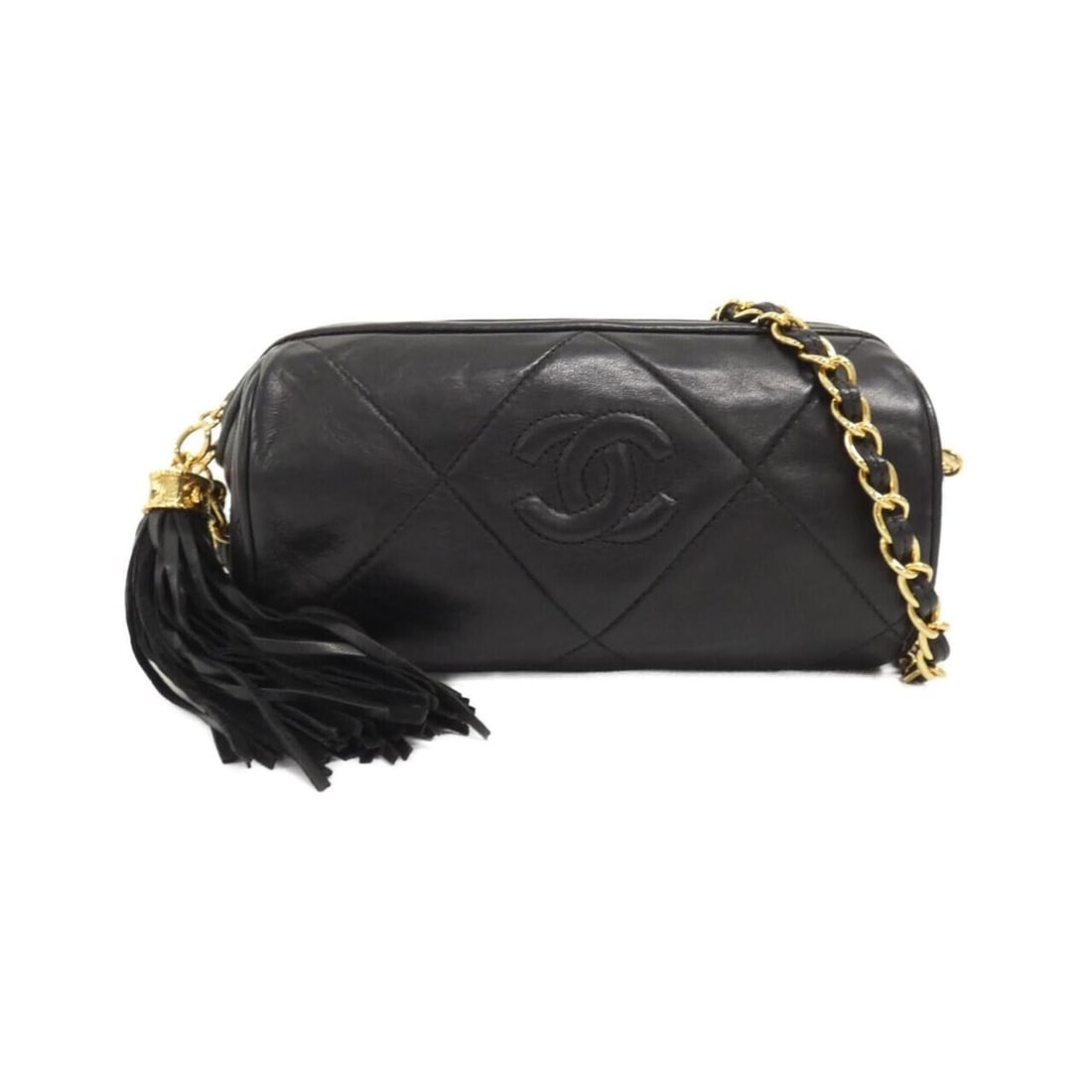 Chanel shoulder bag: --- Catalog ---Category: SizeSize (HxWxD): 10cm x 18cm x 7cm / 3.93'' x 7.08'' x 2.75''Category: DesignType: Shoulder bagColor: BlackGender: WomenMaterial: Leather Hardware Color: GoldLeather/Fur