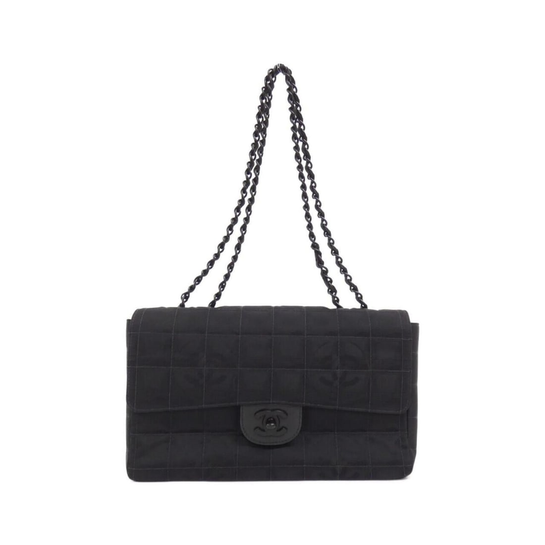 Chanel Travel Line 15285 Shoulder Bag: --- Catalog ---Category: SizeSize (HxWxD): 16cm x 25cm x 7cm / 6.29'' x 9.84'' x 2.75''Category: DesignType: Shoulder bagColor: BlackGender: WomenMaterial: Nylon Category: GeneralMPN: 15285Brand: Chan