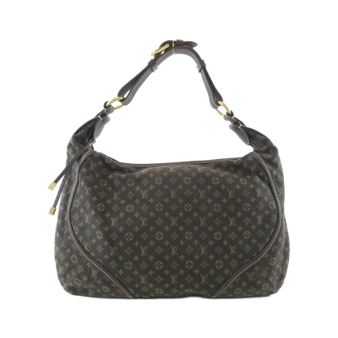 Louis Vuitton Monogram Mini Lin Manon MM M95619 Shoulder Bag: --- Catalog ---Category: SizeSize (HxWxD): 25cm x 40cm x 3cm / 9.84'' x 15.74'' x 1.18''Category: DesignType: Shoulder bagColor: EbeneGender: WomenMaterial: Canvas Hardware Color: GoldCategory: