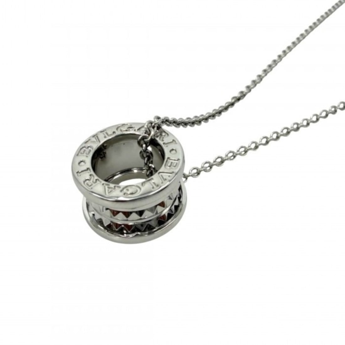 BVLGARI B.zero1 Save the Children Necklace for Men and Women, Adjustable, Sterling Silver 925,