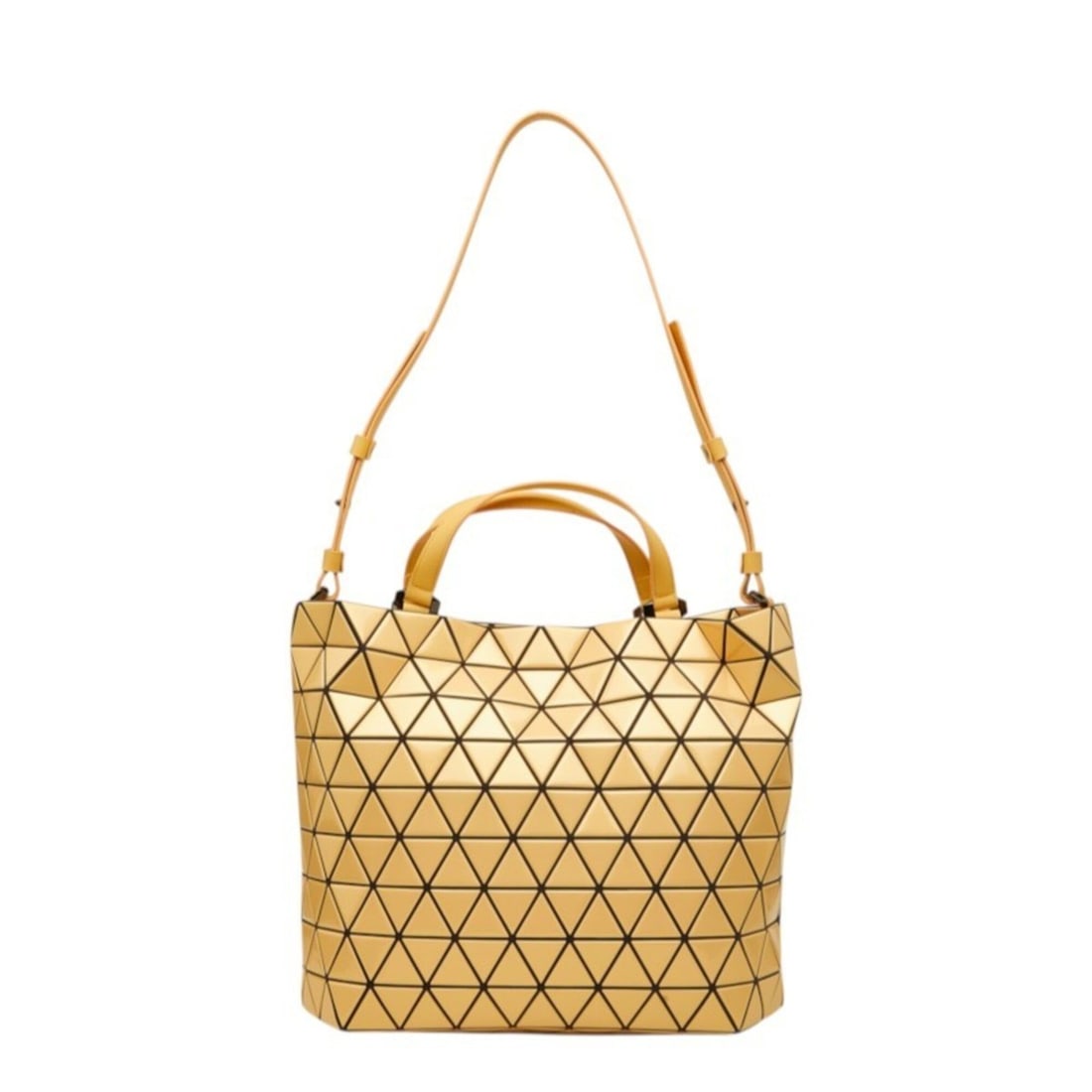Issey Miyake BAO Crystal Gloss Tote Bag Shoulder BB66AG301 Light Orange Polyester Nylon Leather: --- Catalog ---Category: SizeSize (HxWxD): 29.5cm x 34cm x 13.5cm / 11.61'' x 13.38'' x 5.31''Category: DesignType: Shoulder bag, Tote bagColor: Light orangeGender: WomenMaterial: Polyester , Nylon , 