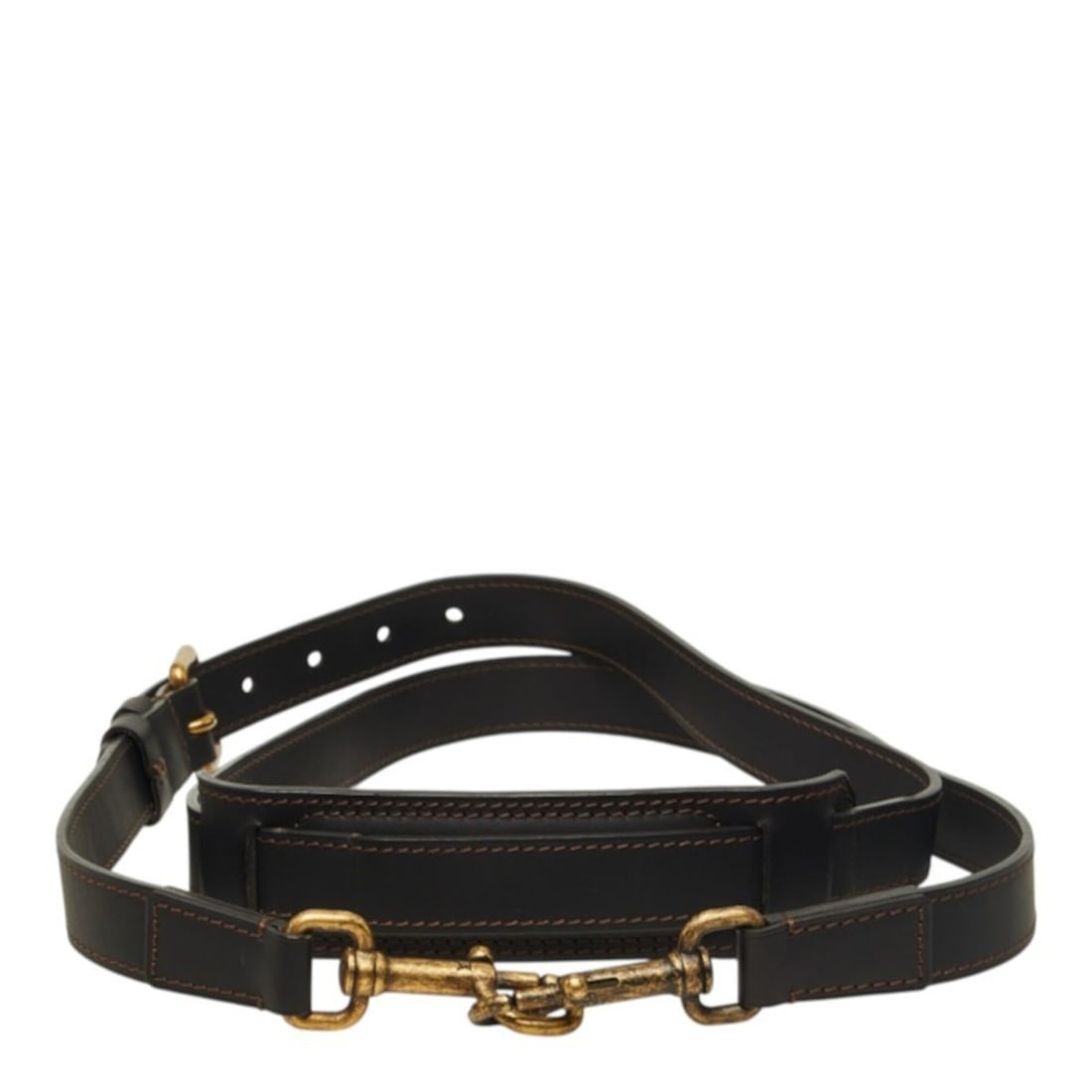 Louis Vuitton Shoulder Strap, Brown Leather, Women's LOUIS VUITTON