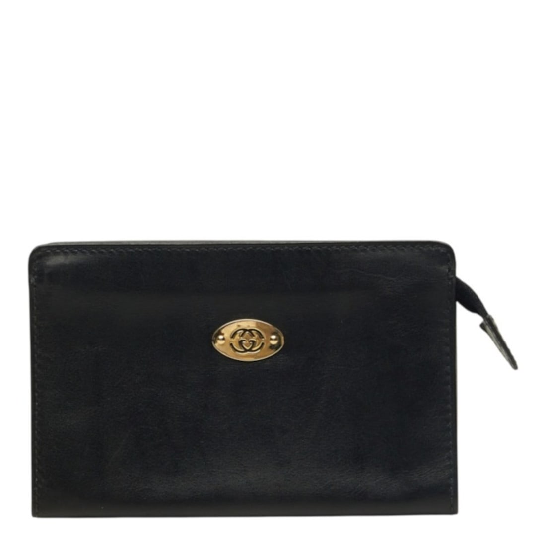 Gucci Interlocking G Wallet/Coin Purse/Card Case 030 922 0159 Black Leather Women's GUCCI (1 of 10)