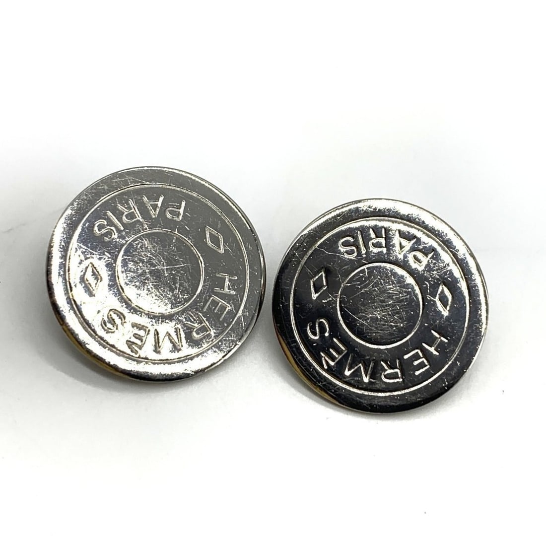 Hermes Sellier Clip-on Earrings