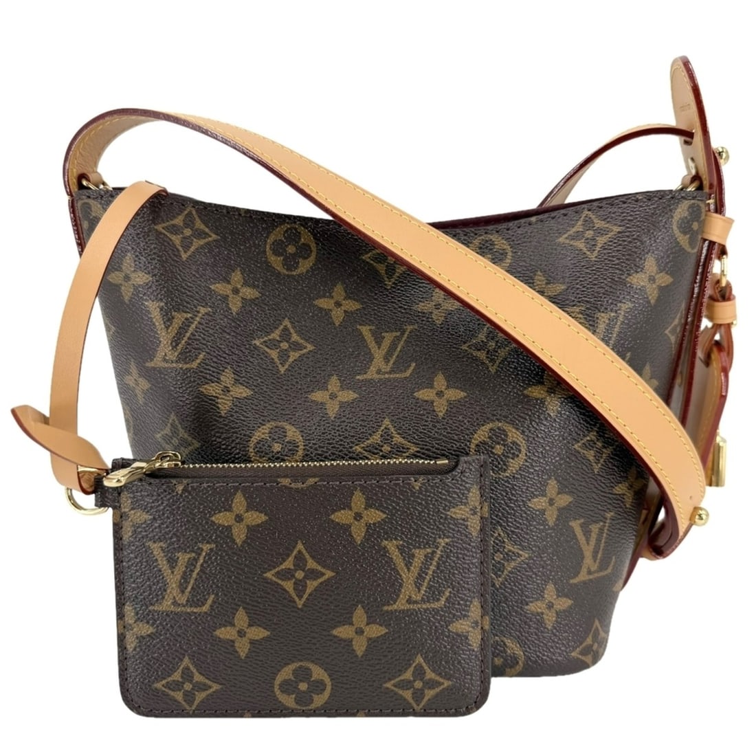 Louis Vuitton Women's Monogram All-In BB Bucket Bag Shoulder Crossbody Handbag LOUIS VUITTON M12925