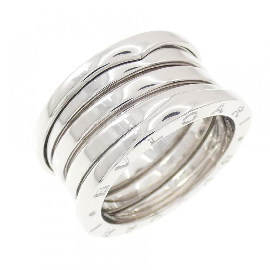 Bvlgari B.zero1 4-band ring: --- Catalog ---Category: SizeUS Size: 8Brand Size: 56Category: DesignType: Band ringGender: Women,MenMaterial: White gold (18K)Category: GeneralBrand: Bvlgari--- Item List ---Section:
