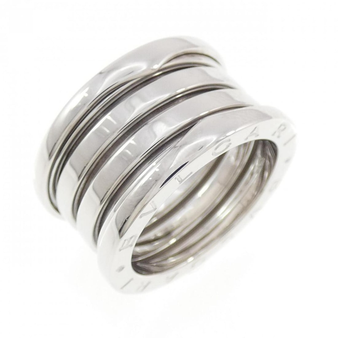 Bvlgari B.zero1 4-band ring: --- Catalog ---Category: SizeUS Size: 6Brand Size: 51Category: DesignType: Band ringGender: WomenMaterial: White gold (18K)Category: GeneralBrand: Bvlgari--- Item List ---Section: ConditionRanking: