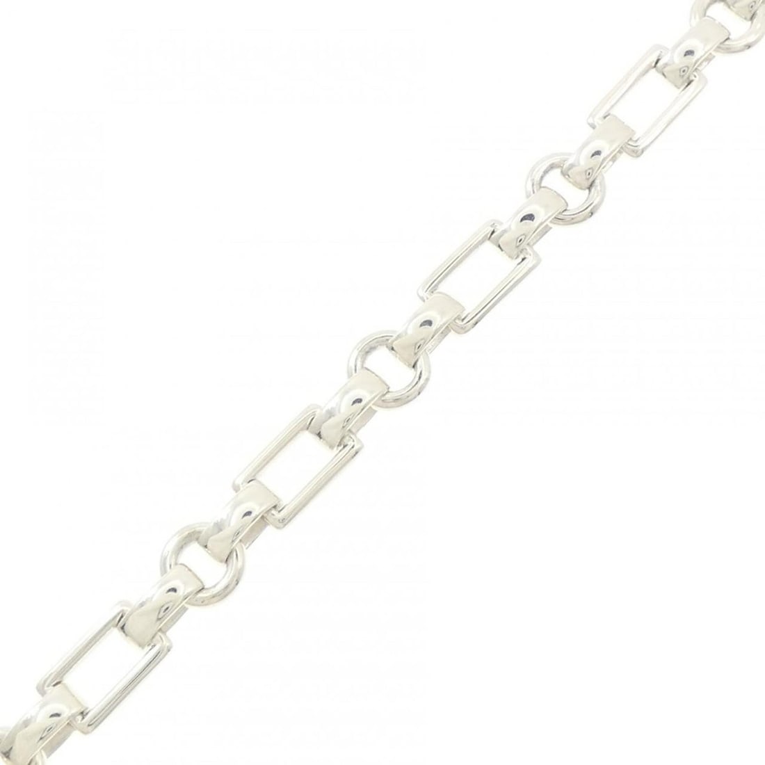 Tiffany & Co. Rectangle Link Bracelet: --- Catalog ---Category: SizeLength: 20.5cm / 8.07''Category: DesignType: Charm braceletGender: Men,WomenMaterial: Silver 925Category: GeneralBrand: Tiffany--- Item List ---Section: ConditionRanking: