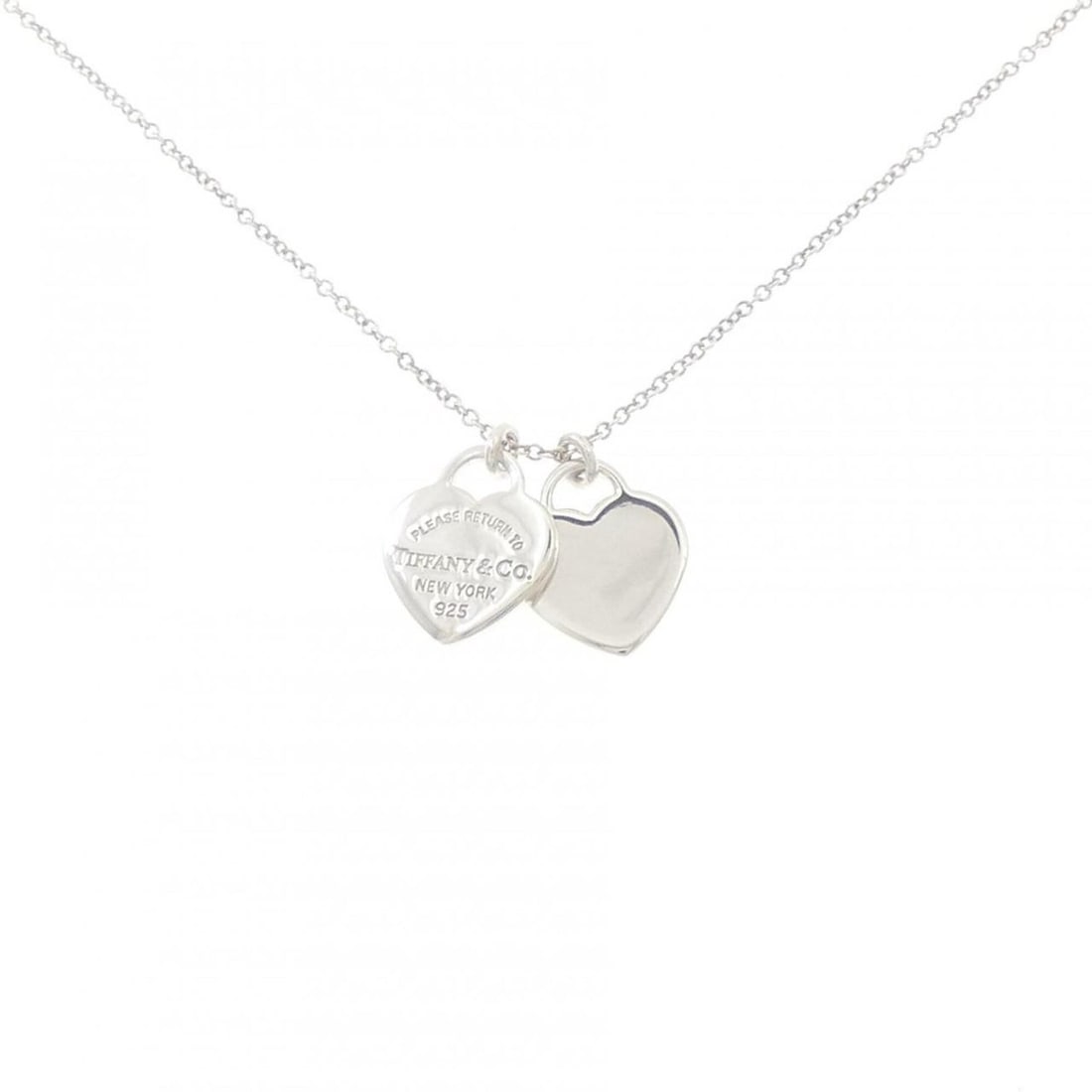 Tiffany & Co. Return to Double Heart Mini Necklace: --- Catalog ---Category: SizePendant Size: 13.4mm x 9.9mm / 0.52'' x 0.38''Neck Circumference: 41 cm / 16.14''Category: DesignGender: WomenMaterial: Silver 925Pendant Type: PendantNecklace Type: Neckl