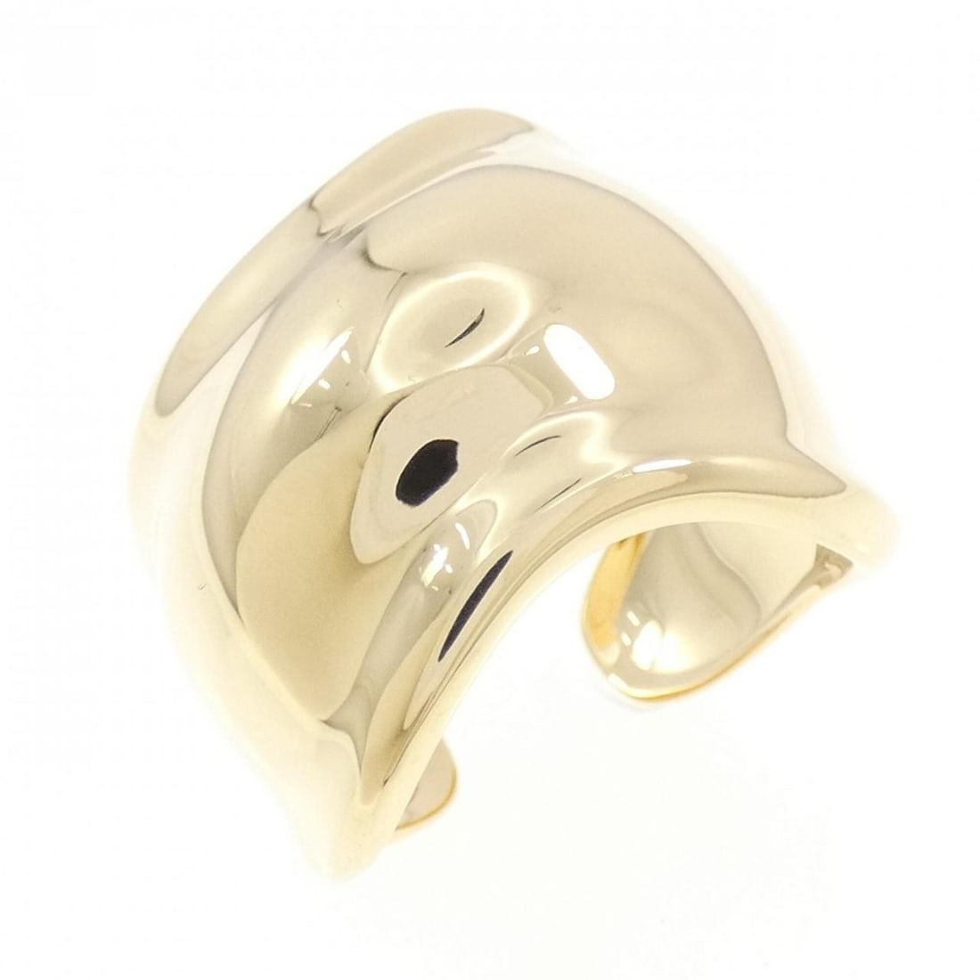 Tiffany Bone Ring: --- Catalog ---Category: SizeJP Size: 15US Size: 7.5Category: DesignType: Band ringGender: WomenMaterial: Yellow gold (18K)Category: GeneralBrand: Tiffany--- Item List ---Section: ConditionRanking:
