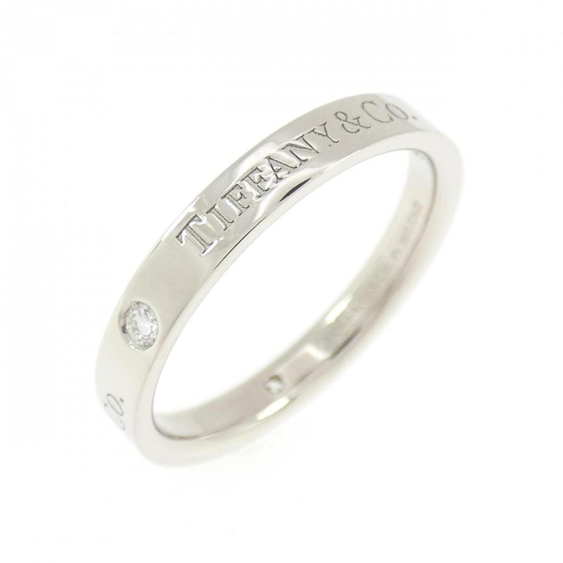 Tiffany Band Ring: --- Catalog ---Category: SizeJP Size: 15.0US Size: 7.5Category: DesignType: Band ringStone: DiamondGender: WomenMaterial: Platinum 950Category: GeneralBrand: Tiffany--- Item List ---Section: