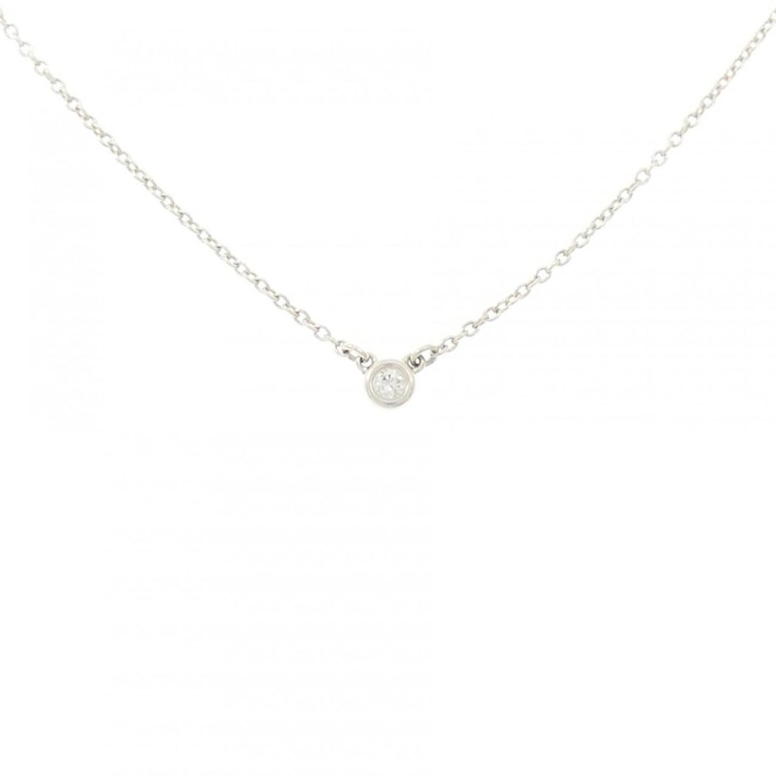 Tiffany & Co. By the Yard Necklace: --- Catalog ---Category: SizePendant Size: 3.7mm / 0.14''Neck Circumference: 44 cm / 17.32''Category: DesignStone: DiamondGender: WomenMaterial: Silver 925Necklace Type: NecklaceCategory: