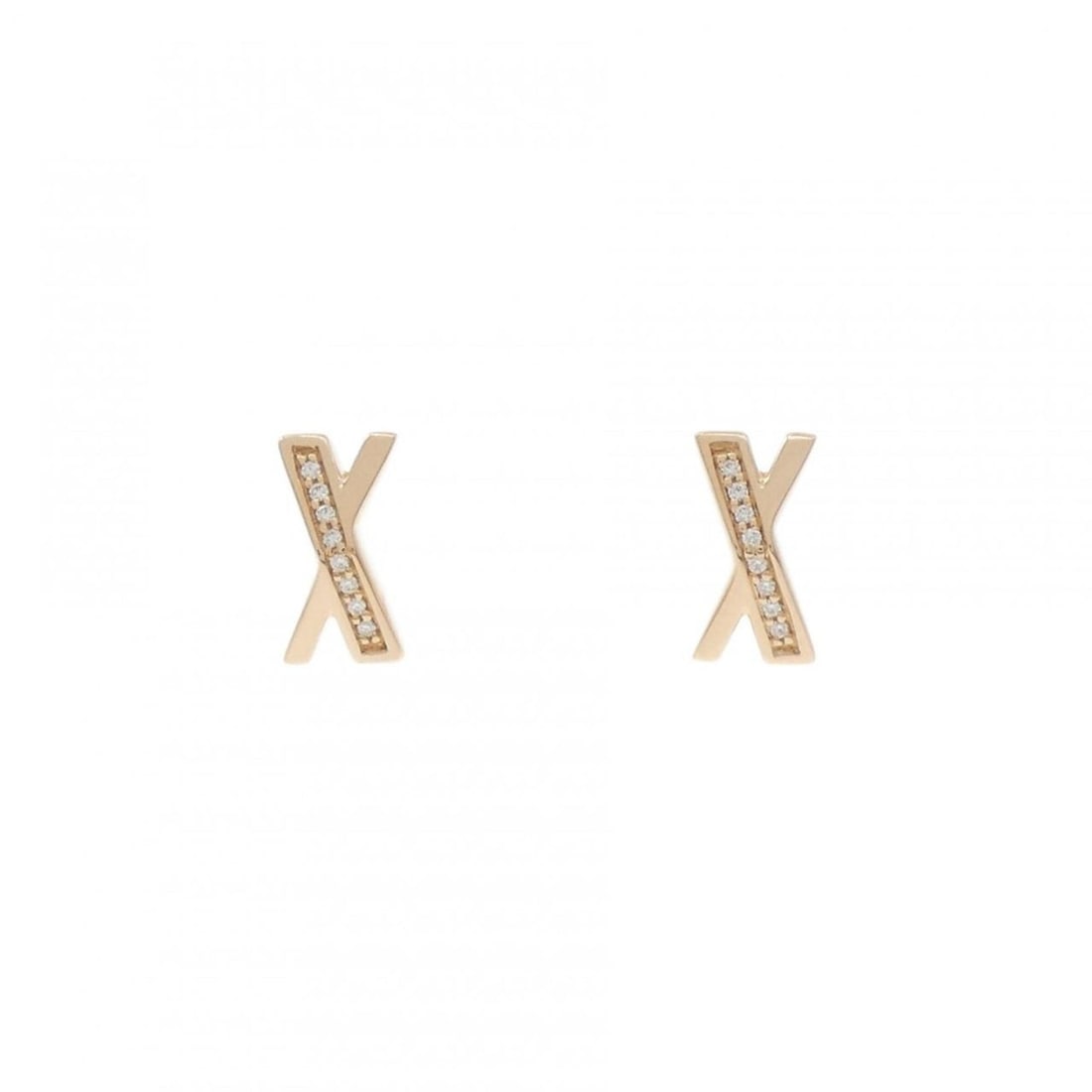 Tiffany & Co. Diamond Earrings: --- Catalog ---Category: SizeSize (HxWxD): 8.70mm x 4.60mm / 0.34'' x 0.18''Category: DesignType: Stud earringsStone: DiamondGender: WomenMaterial: Pink gold (18K)Category: GeneralBrand: Tiffany---
