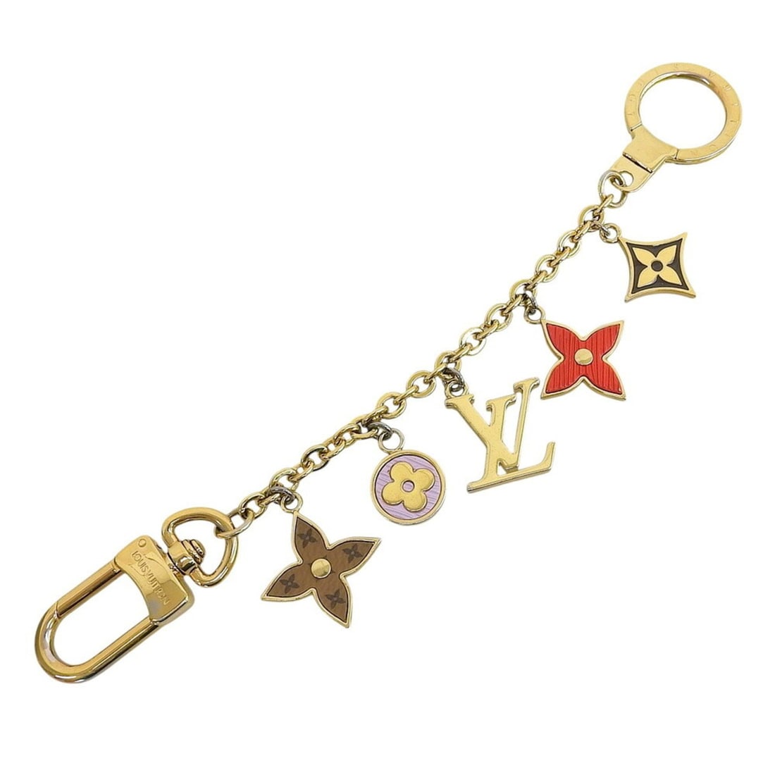 Louis Vuitton bag charm, chain, Spring Street, M00540, multicolor charm.: --- Catalog ---Category: SizeSize (HxWxD): 30.00mm x 26.00mm / 1.18'' x 1.02''Category: DesignType: Handbag charmColor: Gold, Multi-colorGender: Women,MenMaterial: Gold platingCategory: GeneralBrand: