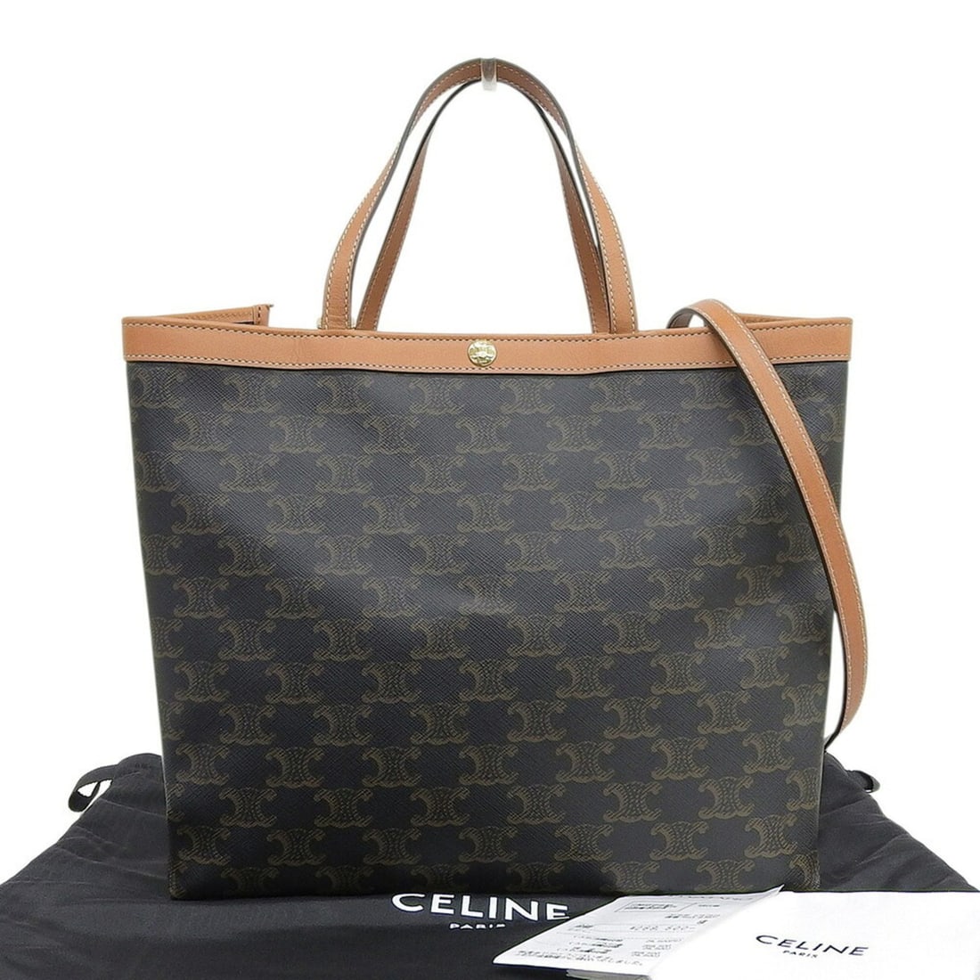 Celine Triomphe Small Square Cabas L10872O90.03MI Bag Miel: --- Catalog ---Category: SizeSize (HxWxD): 23.5cm x 26.5cm x 8.5cm / 9.25'' x 10.43'' x 3.34''Category: DesignType: HandbagColor: BrownGender: WomenMaterial: PVC , Leather Category: GeneralBrand: