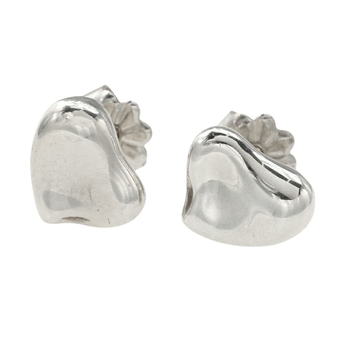 Tiffany & Co. 1.9g Full Heart Earrings, SV925 Silver: --- Catalog ---Category: SizeSize (HxWxD): 8.00mm x 10.00mm / 0.31'' x 0.39''Category: DesignType: Stud earringsColor: SilverGender: WomenMaterial: Silver 925Category: GeneralBrand: Tiffany--- Item Li