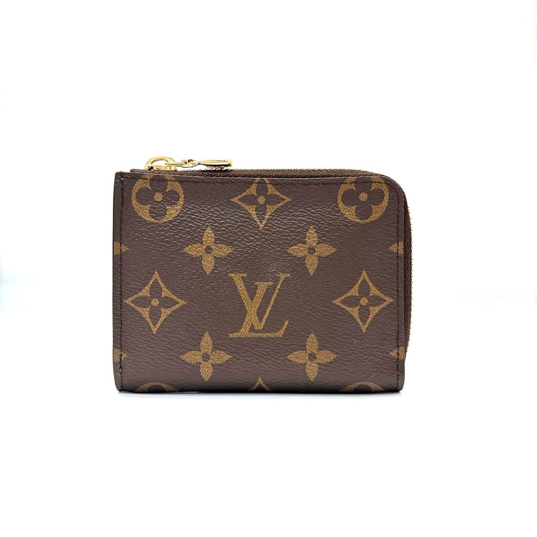 Louis Vuitton Coin Case Portefeuille Noir Monogram Yellow Brown Purse M83664 LOUIS VUITTON (1 of 13)