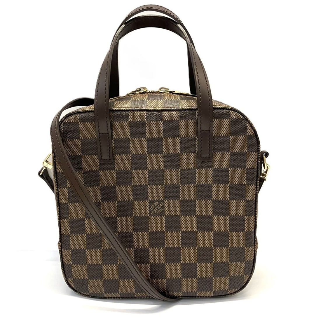 Louis Vuitton Damier Spontini Bag, Limited Edition Special Order Item, Brown.