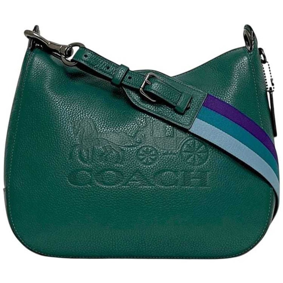 Coach Jess Hobo Bag F72702 Leather Green Women's Shoulder (1 of 20)