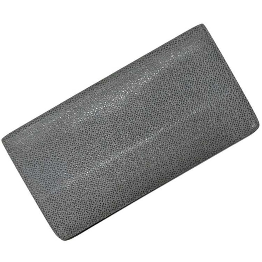 Louis Vuitton Bi-fold Long Wallet Portefeuille Brazza Taiga Leather M32653 SP1112 LOUIS VUITTON (1 of 11)