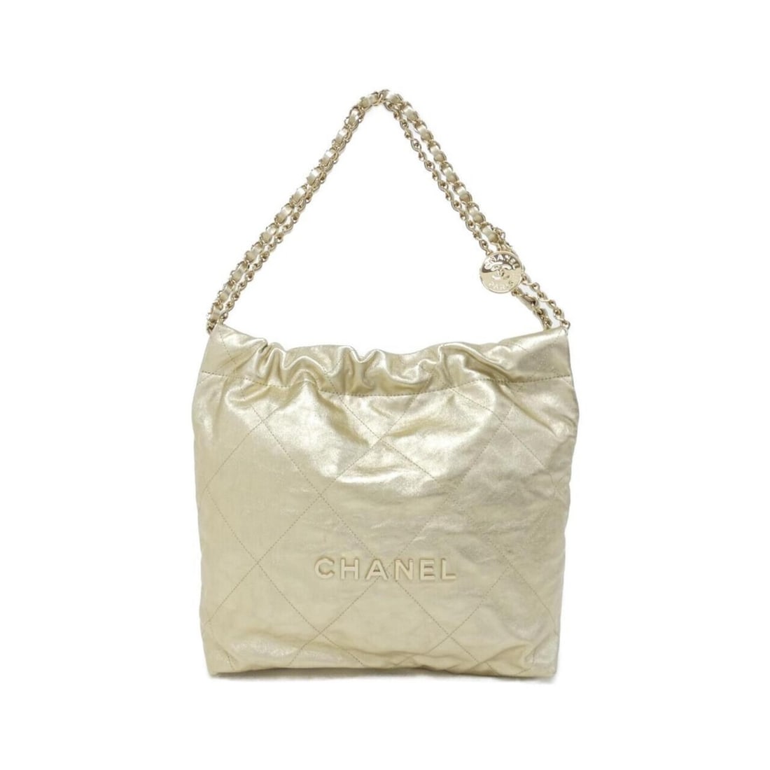 Chanel 22 line SMALL AS3260 Shoulder Bag: --- Catalog ---Category: SizeSize (HxWxD): 30cm x 31cm x 9cm / 11.81'' x 12.2'' x 3.54''Category: DesignType: Pouch, Shoulder bagGender: WomenHardware Color: GoldCategory: GeneralMPN: AS3260Brand: