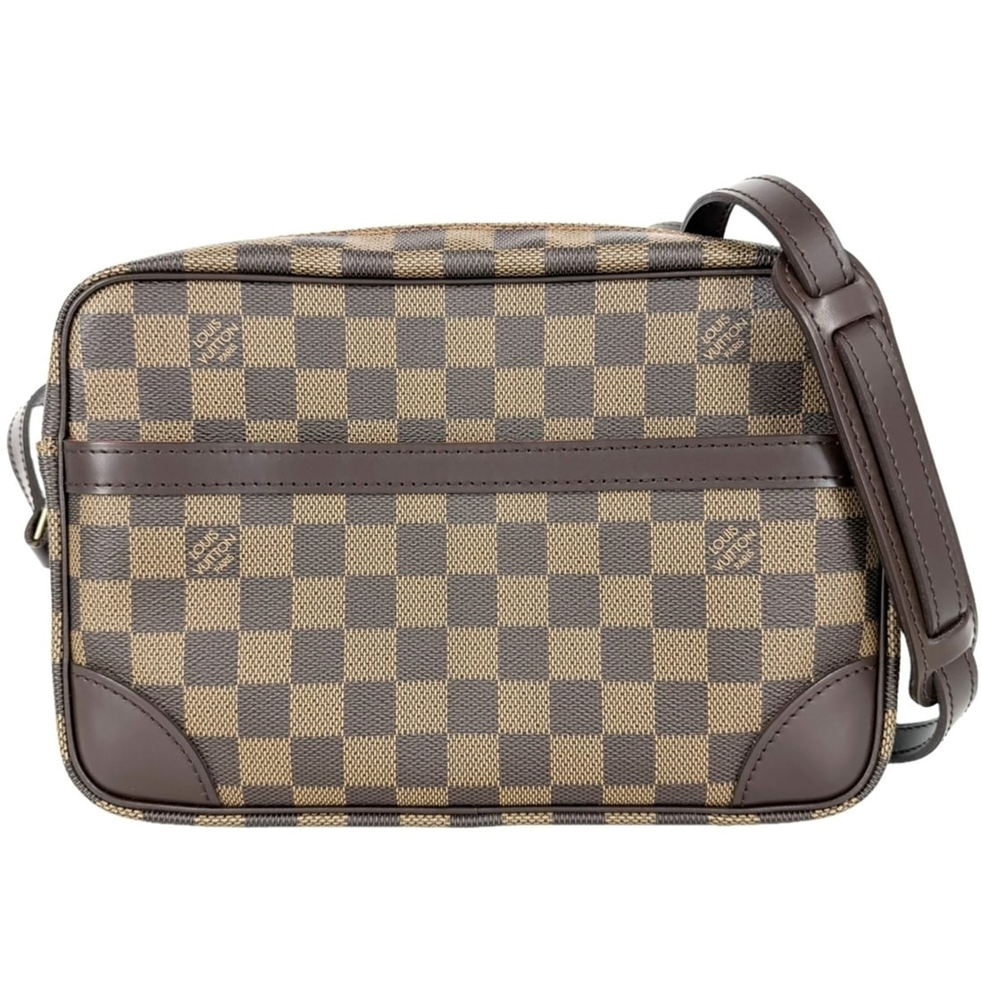 Louis Vuitton Women's Trocadero 27 Shoulder Bag, Special Order, LOUIS VUITTON N48085, Damier Canvas,: --- Catalog ---Category: SizeSize (HxWxD): 18cm x 26cm x 7cm / 7.08'' x 10.23'' x 2.75''Category: DesignType: Shoulder bagColor: BrownGender: WomenMaterial: Damier Canvas Hardware Color: