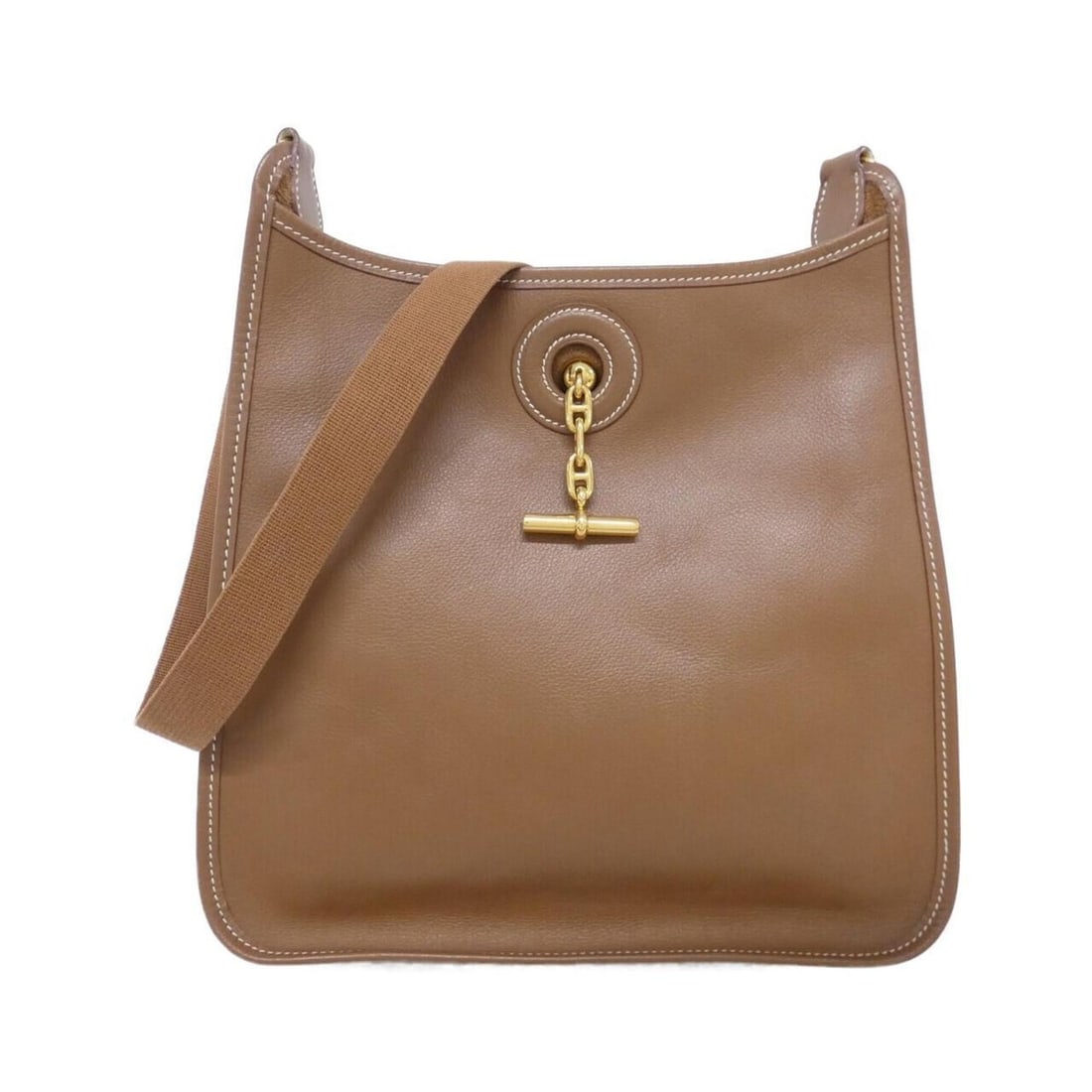 Hermes Vespa PM Shoulder Bag: --- Catalog ---Category: SizeSize (HxWxD): 31cm x 27cm x 8cm / 12.2'' x 10.62'' x 3.14''Category: DesignType: Shoulder bagColor: BrownGender: Men,WomenHardware Color: GoldCategory: GeneralBrand:
