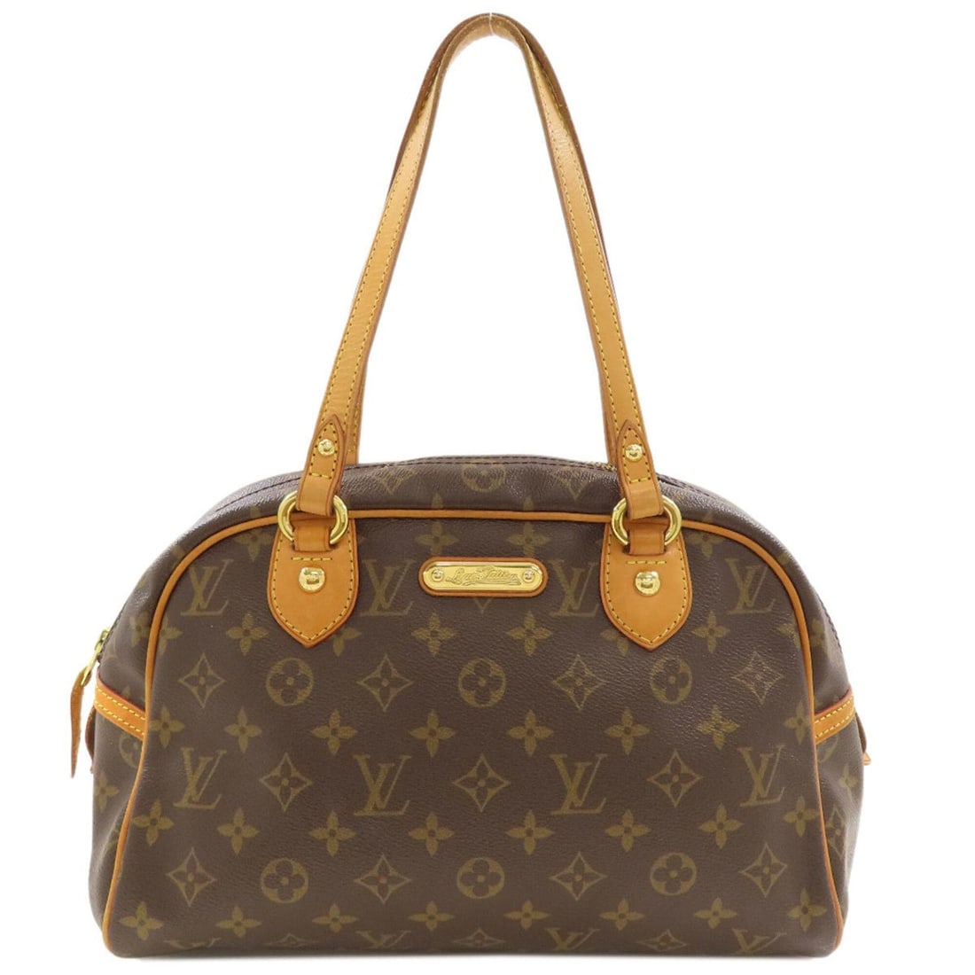 Louis Vuitton M95565 Montorgueil PM Handbag, Monogram Canvas, Women's LOUIS VUITTON: --- Catalog ---Category: SizeSize (HxWxD): 21cm x 29cm x 15cm / 8.26'' x 11.41'' x 5.9''Category: DesignType: HandbagColor: MonogramGender: WomenMaterial: Monogram , Canvas Category: GeneralBrand: Lou
