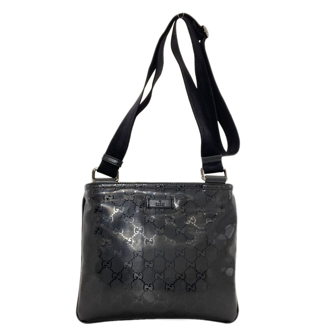 Gucci 201538 GG Imprime Shoulder Bag PVC Women's GUCCI