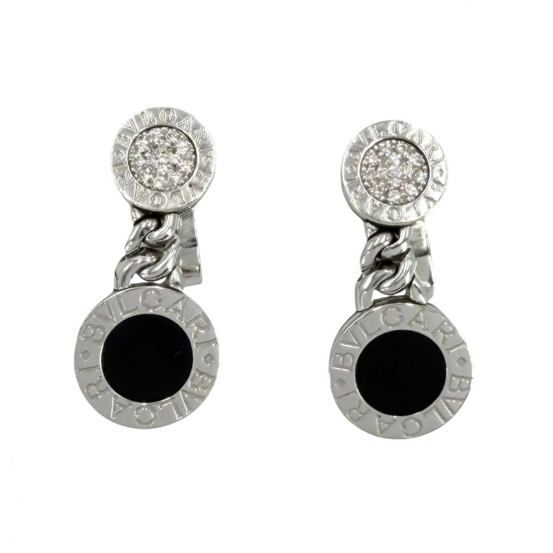 Bulgari Earrings for Women, Bulgari, 18K White Gold (Au750), Jewelry, Accessories, BVLGARI, K18