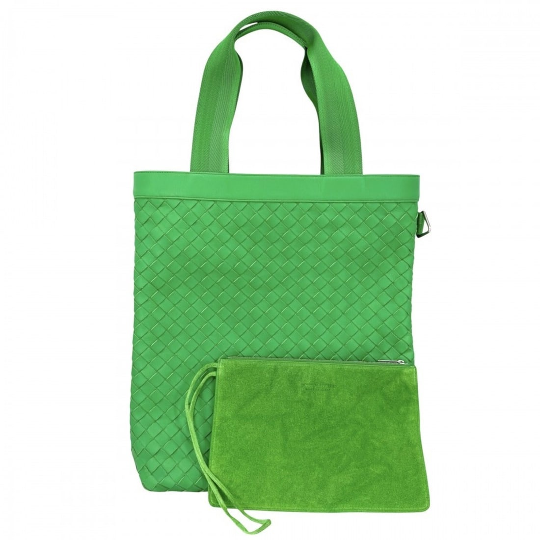 Bottega Veneta tote bag for men and women, Intrecciato weave, handbag, shoulder bag, BOTTEGAVENETA: --- Catalog ---Category: SizeSize (HxWxD): 43cm x 38cm x 9cm / 16.92'' x 14.96'' x 3.54''Category: DesignType: Handbag, Pouch, Tote bagColor: Green, WhiteGender: Men,WomenMaterial: Leather Category: G