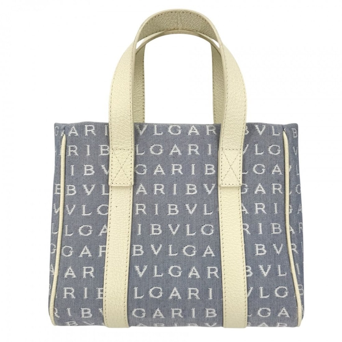 Bulgari handbag for women, Logomania mini tote bag, BVLGARI canvas leather, blue, green.: --- Catalog ---Category: SizeSize (HxWxD): 17.5cm x 21cm x 7cm / 6.88'' x 8.26'' x 2.75''Category: DesignType: HandbagColor: Blue, Brown, Green, WhiteGender: WomenMaterial: Canvas Category: GeneralBra